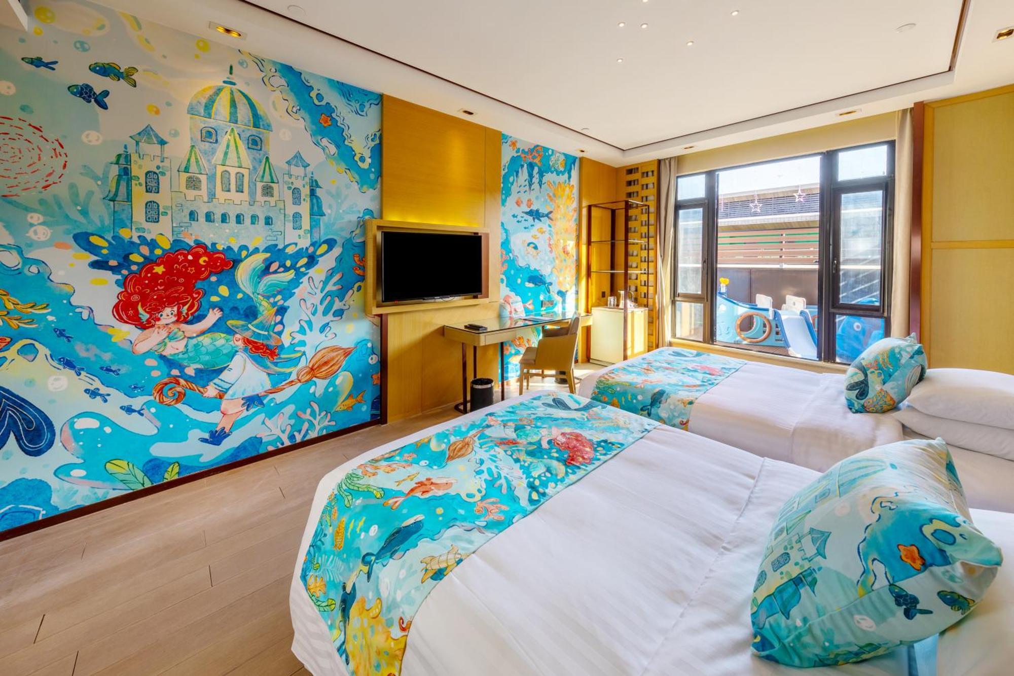 Courtyard By Marriott Shanghai International Tourism And Resorts Zone Eksteriør bilde