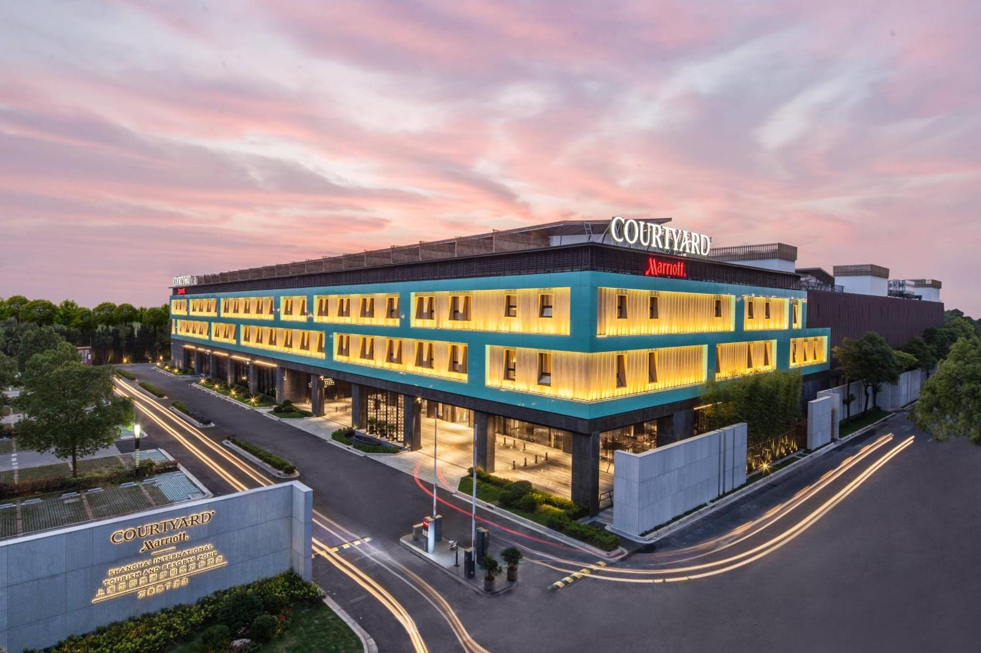 Courtyard By Marriott Shanghai International Tourism And Resorts Zone Eksteriør bilde